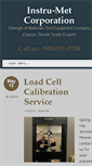 Mobile Screenshot of instru-met.com